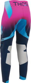 THOR Women's Sportmode Merge Pants - Navy/Fuchsia - US 7/8 2902-0510