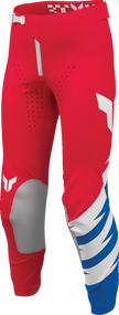 THOR Youth Launchmode Shockie Pants - Red/Blue - US 20 2903-2755