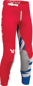THOR Youth Launchmode Shockie Pants - Red/Blue - US 22 2903-2756