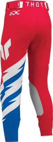 THOR Youth Launchmode Shockie Pants - Red/Blue - US 22 2903-2756