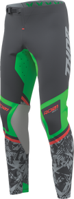 THOR Sportmode Punk'd Pants - Charcoal/Green - US 30 2901-13035