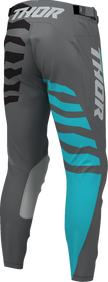 THOR Launchmode Shredder Pants - Charcoal/Aqua - US 38 2901-13047