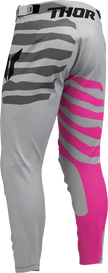 THOR Launchmode Shredder Pants - Gray/Fuchsia - US 32 2901-13062