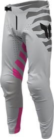 THOR Launchmode Shredder Pants - Gray/Fuchsia - US 32 2901-13062