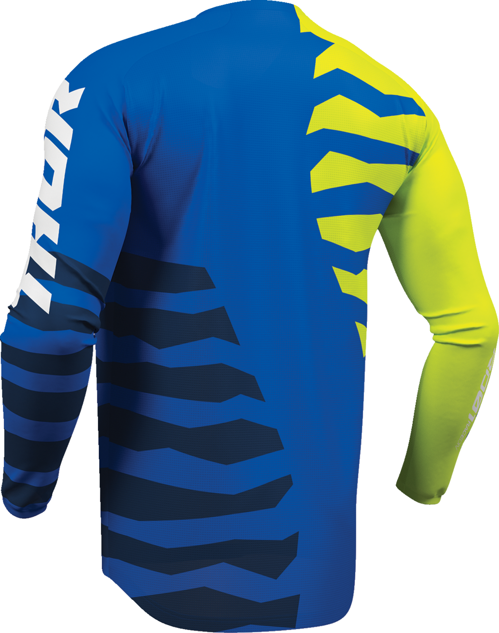 THOR Launchmode Shredder Jersey - Blue/Acid - Large 2910-8886
