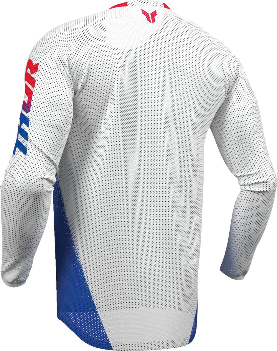THOR Launchmode Air Darkside Jersey - White/Blue - 2XL 2910-8918