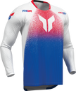 THOR Launchmode Air Darkside Jersey - White/Blue - 3XL 2910-8919