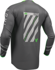 THOR Lauchmode Futura Jersey - Charcoal/Green - Small 2910-8896