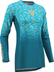 THOR Women's Launchmode Spotted Jersey - Jade/Starlight - XS 2911-0404