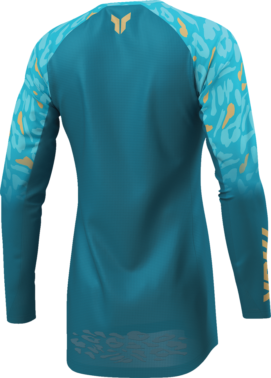 THOR Women's Launchmode Spotted Jersey - Jade/Starlight - XS 2911-0404