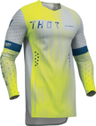 THOR Sportmode Vanish Jersey - Gray/Dark Blue - Large 2910-8848