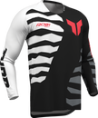 THOR Launchmode Shredder Jersey - Black/White - Small 2910-8872