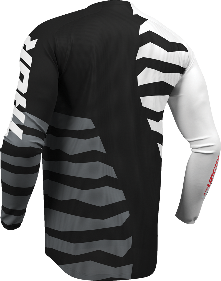 THOR Launchmode Shredder Jersey - Black/White - Small 2910-8872