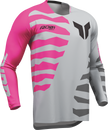 THOR Launchmode Shredder Jersey - Gray/Fuchsia - XL 2910-8881