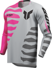 THOR Launchmode Shredder Jersey - Gray/Fuchsia - XL 2910-8881