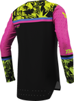 THOR Youth Sportmode Punk'd Jersey - Black/Fuchsia - XL 2912-2732