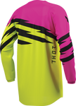 THOR Youth Launchmode Shockie Jersey - Acid/Fuchsia - Small 2912-2739