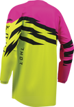 THOR Youth Launchmode Shockie Jersey - Acid/Fuchsia - Large 2912-2741