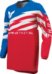 THOR Youth Launchmode Shockie Jersey - Red/Blue - XS 2912-2750