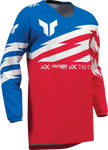 THOR Youth Launchmode Shockie Jersey - Red/Blue - Large 2912-2753