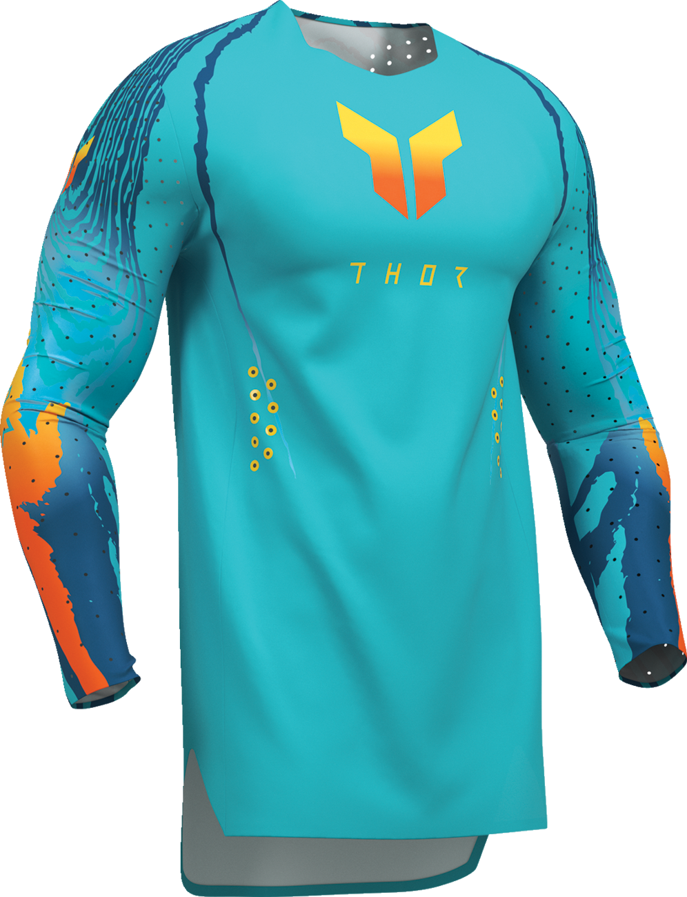 THOR Sportmode Damascus Jersey - Aqua - Large 2910-8823