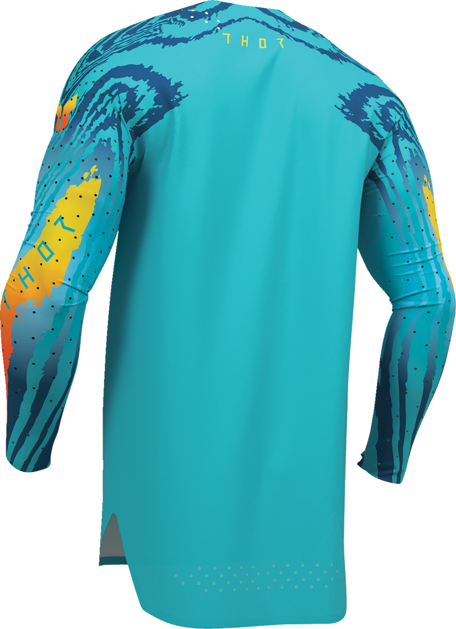 THOR Sportmode Damascus Jersey - Aqua - Large 2910-8823
