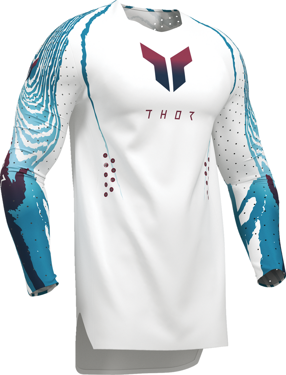 THOR Sportmode Damascus Jersey - White - XL 2910-8829