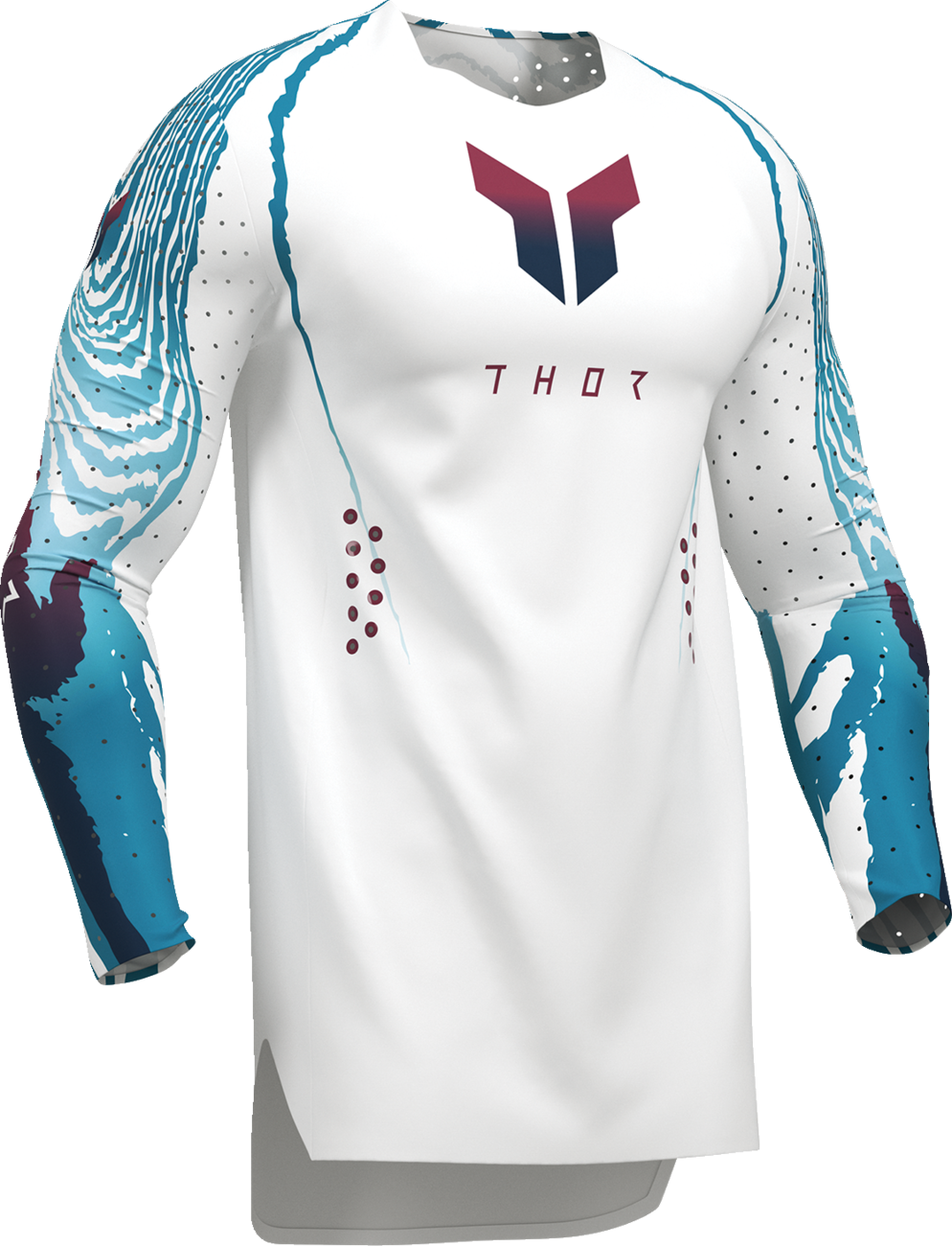 THOR Sportmode Damascus Jersey - White - 2XL 2910-8830