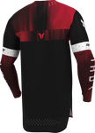 THOR Sportmode Vanish Jersey - Black/Red - Medium 2910-8842