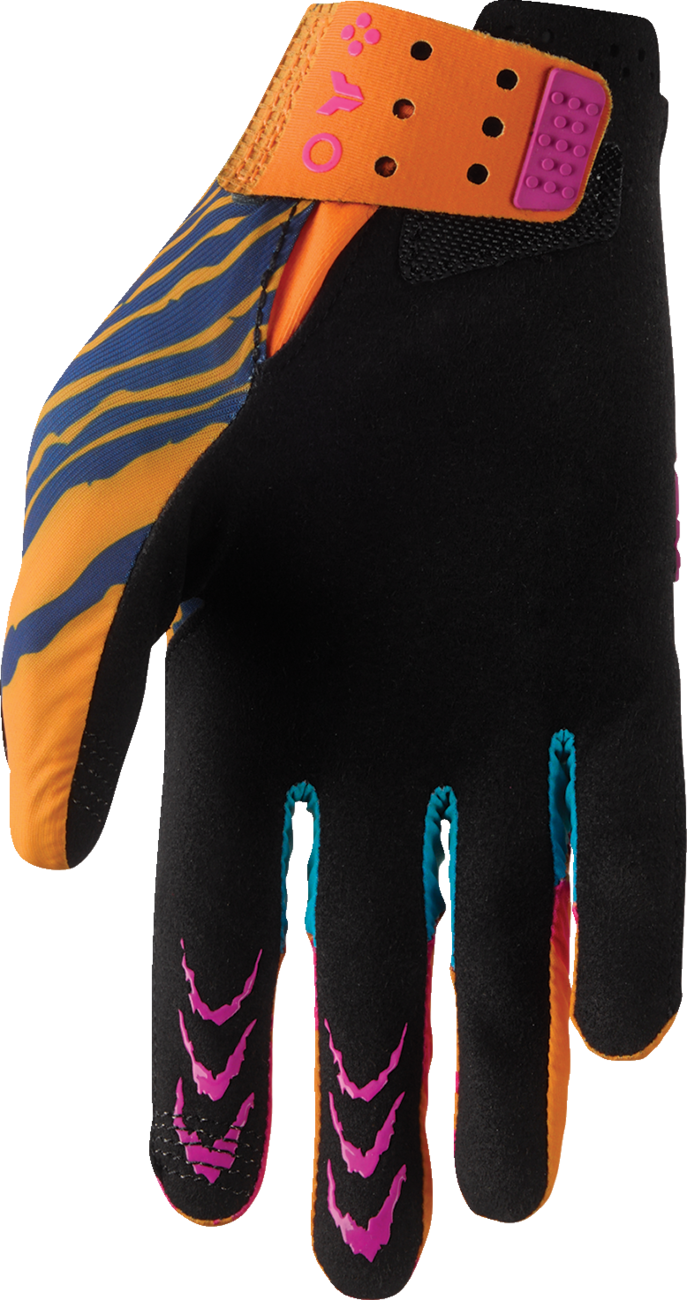 THOR Sportmode Damascus Gloves - Tangerine - 2XL 3330-9302