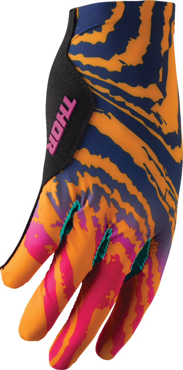 THOR Sportmode Damascus Gloves - Tangerine - 2XL 3330-9302