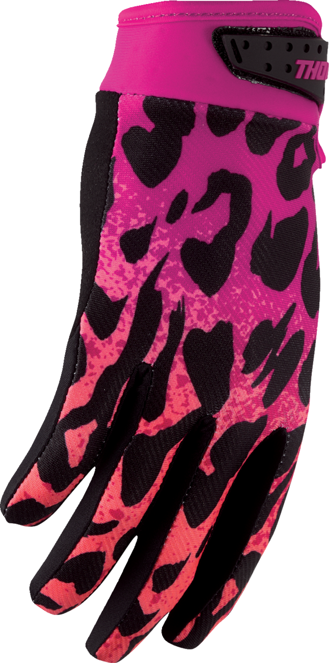 THOR Youth Launchmode Namir Gloves - Fuchsia/Black - Small 3332-2287