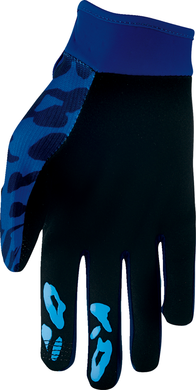 THOR Youth Launchmode Namir Gloves - Blue/Navy - XS 3332-2296