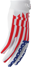 THOR Youth Launchmode Patriot Gloves - Red/White/Blue - XS 3332-2301