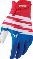 THOR Youth Launchmode Shockie Gloves - Red/Blue - Small 3332-2312