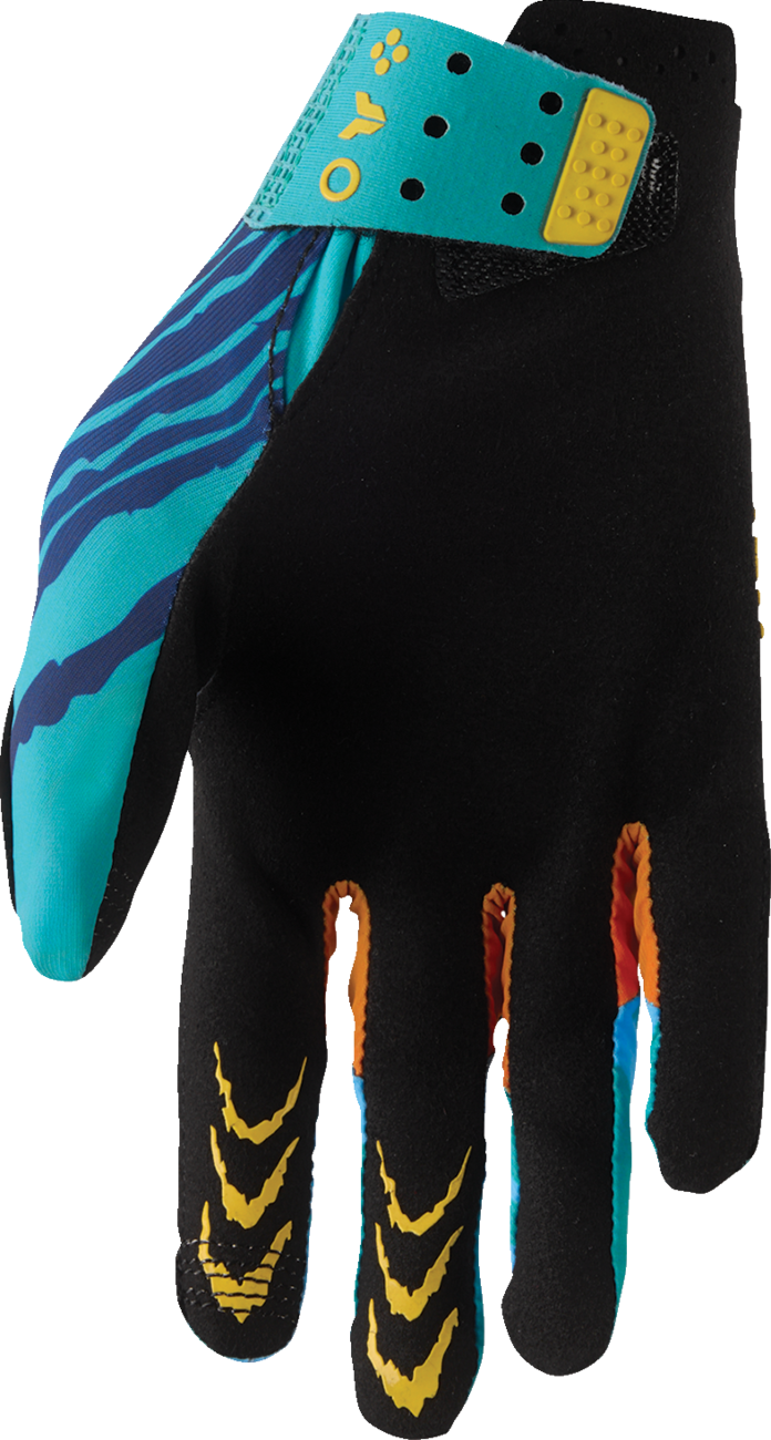 THOR Sportmode Damascus Gloves - Aqua - XL 3330-9289