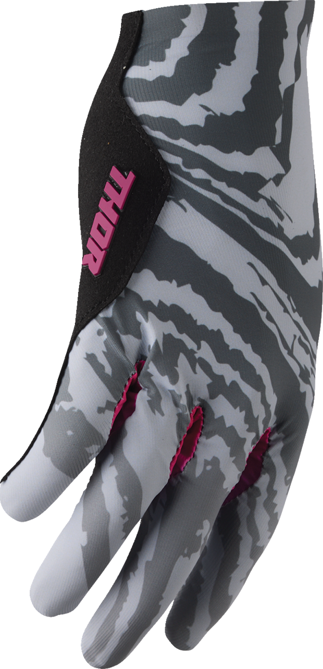 THOR Sportmode Damascus Gloves - Gray - Medium 3330-9293