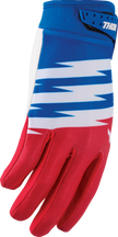 THOR Youth Launchmode Shockie Gloves - Red/Blue - XS 3332-2311