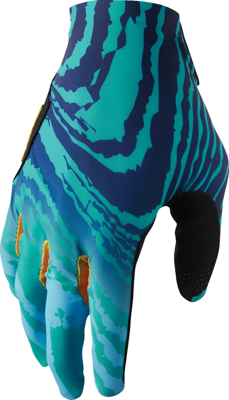 THOR Sportmode Damascus Gloves - Aqua - Medium 3330-9287