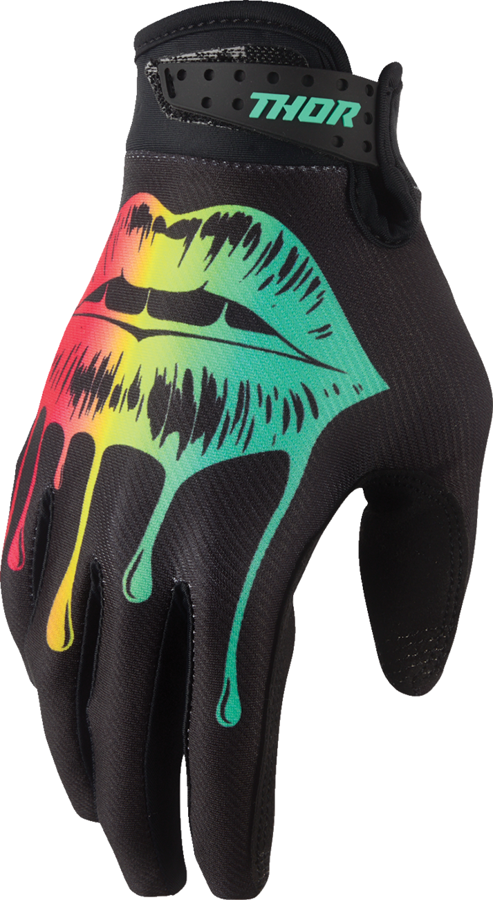 THOR Launchmode Lipper Gloves - Black - 2XL 3330-9332
