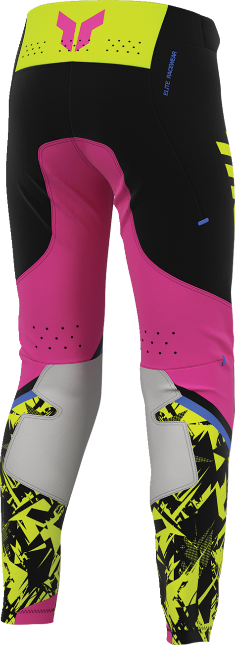 THOR Youth Sportsmode Punk'd Pants - Black/Fuchsia - US 24 2903-2731