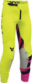 THOR Youth Launchmode Shockie Pants - Acid/Fuchsia - US 22 2903-2744