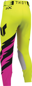 THOR Youth Launchmode Shockie Pants - Acid/Fuchsia - US 20 2903-2743