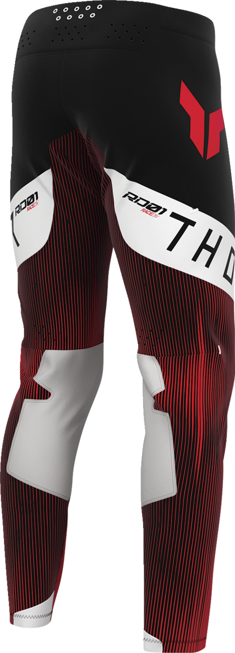 THOR Sportmode Vanish Pants - Black/Red - US 31 2901-13000