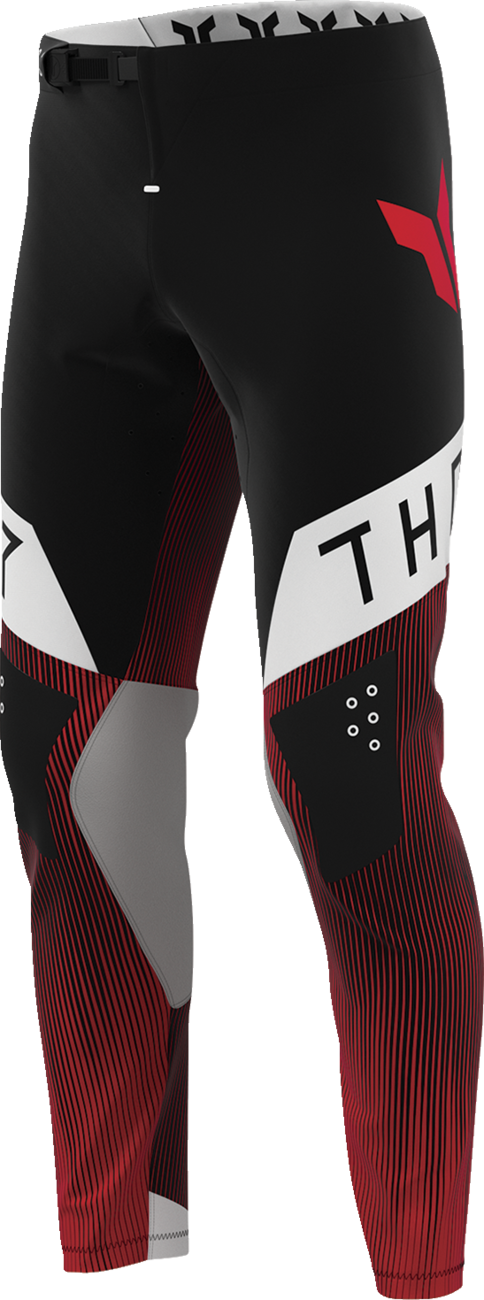 THOR Sportmode Vanish Pants - Black/Red - US 31 2901-13000