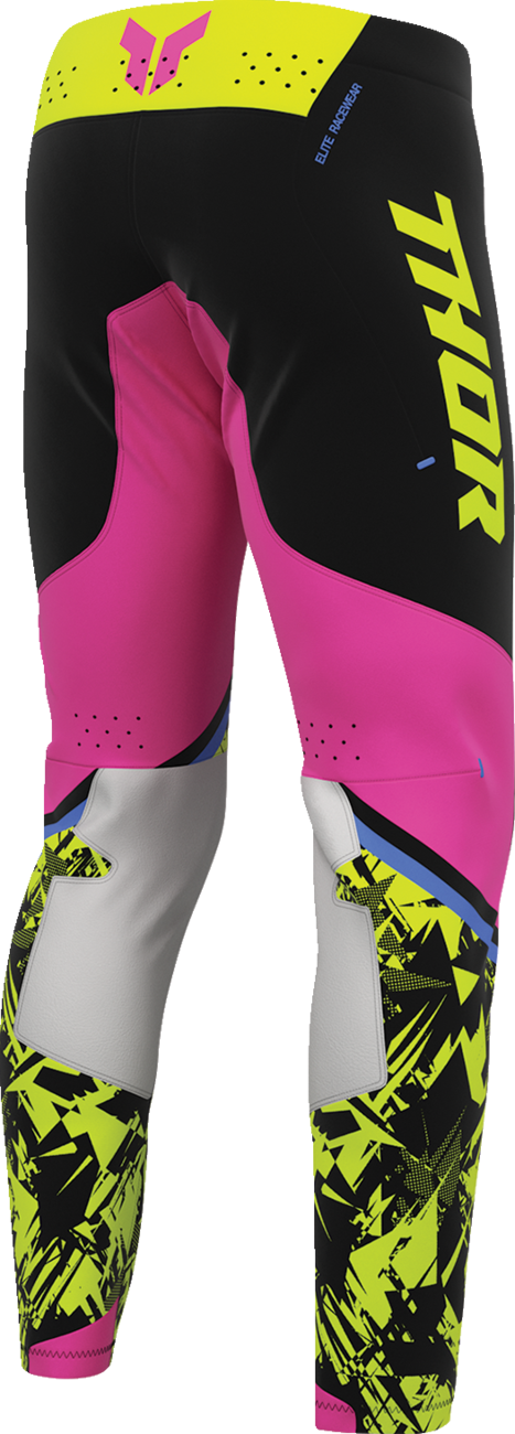 THOR Sportmode Punk'd Pants - Black/Fuchsia - US 31 2901-13027