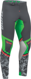 THOR Sportmode Punk'd Pants - Charcoal/Green - US 38 2901-13041