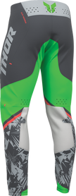 THOR Sportmode Punkd Pant's - Charcoal/Green - US 33 2901-13038
