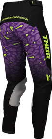 THOR Women's Launchmode Spotted Pants - Black/Purple - US 11/12 2902-0520