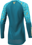 THOR Women's Launchmode Spotted Jersey - Jade/Starlight - Medium 2911-0406